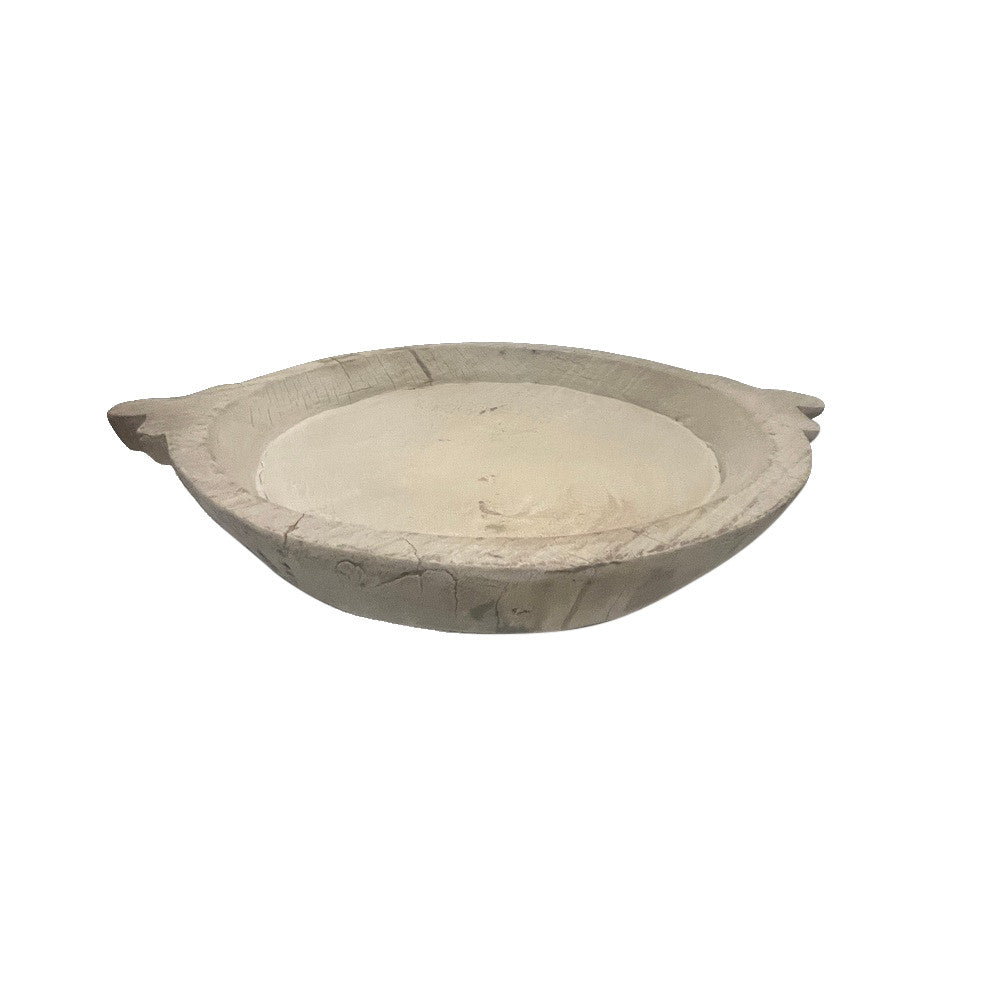 Vintage Wooden Parat Bowl - Berbere Imports