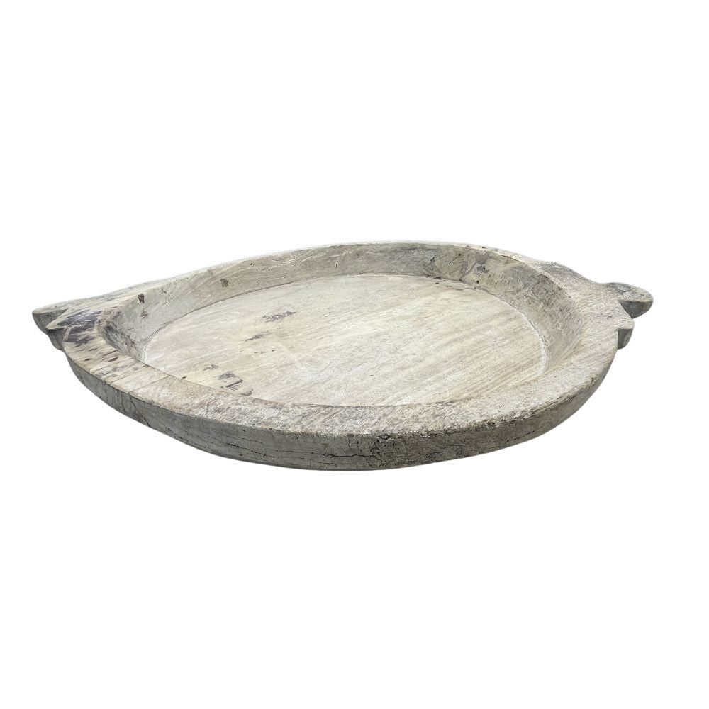 Vintage Wooden Parat Bowl - Berbere Imports