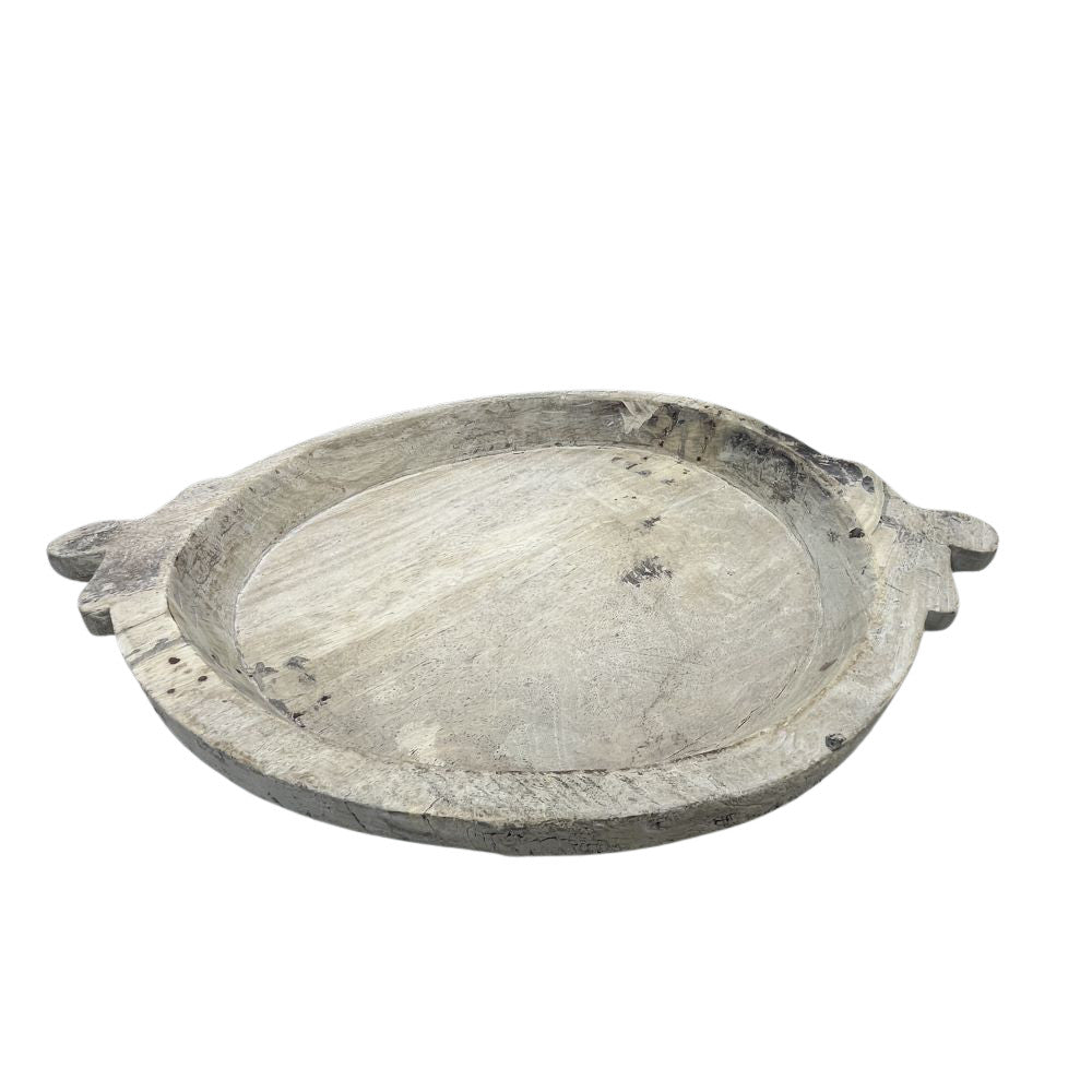 Vintage Wooden Parat Bowl - Berbere Imports