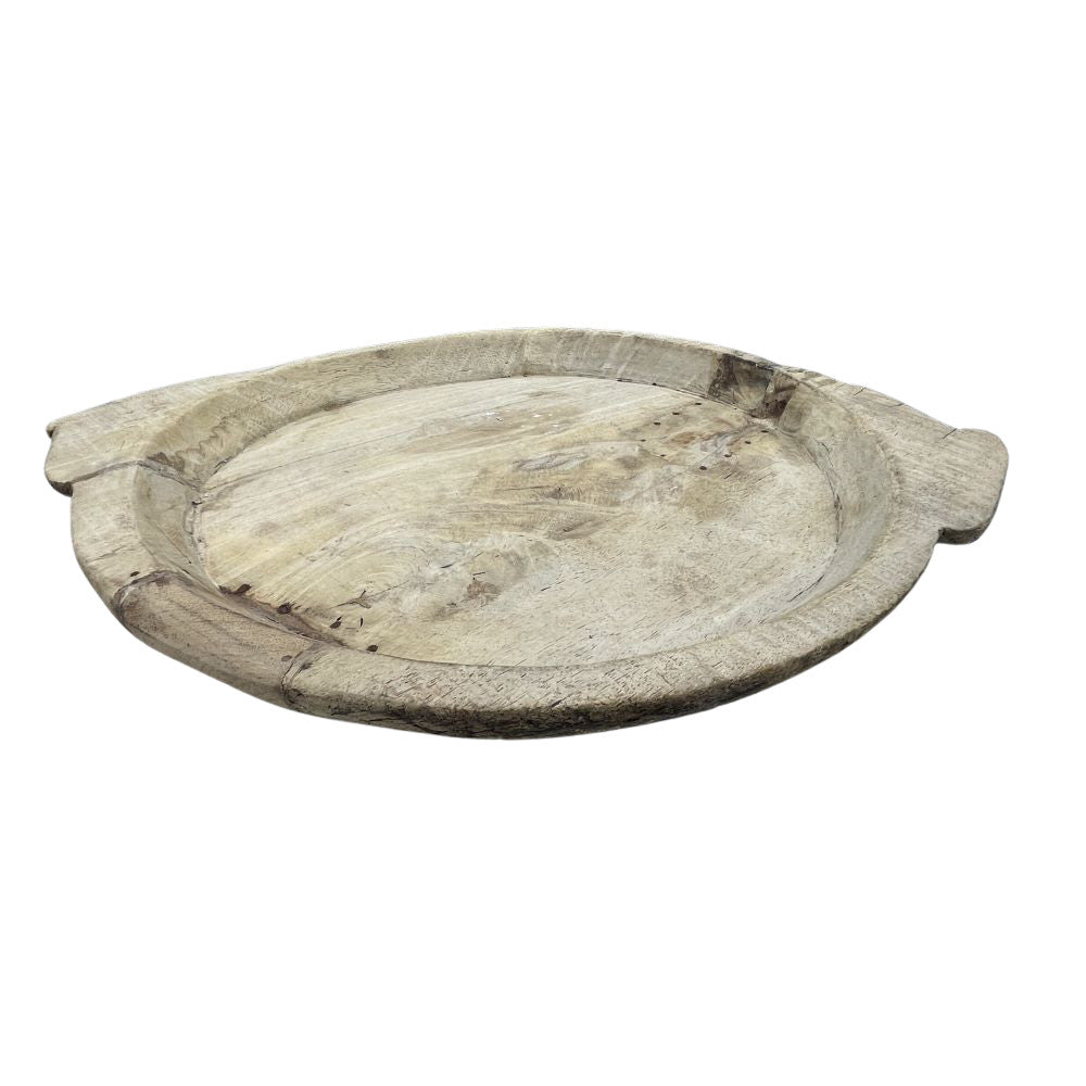 Vintage Wooden Parat Bowl - Berbere Imports