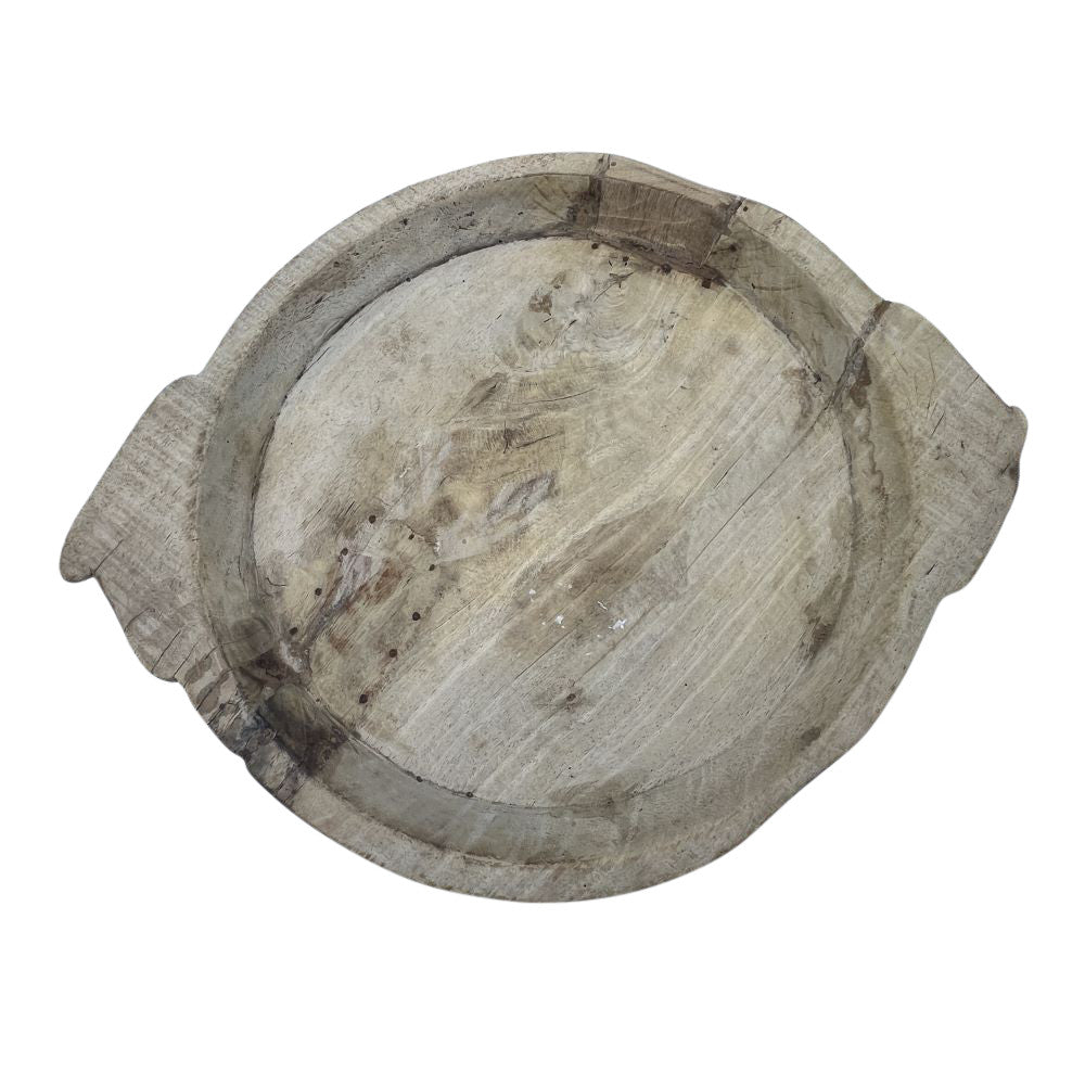 Vintage Wooden Parat Bowl - Berbere Imports