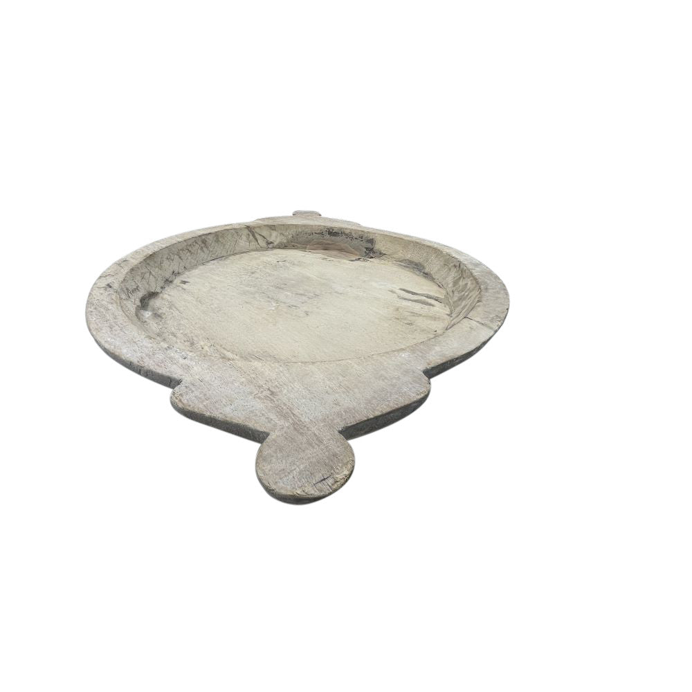 Vintage Wooden Parat Bowl - Berbere Imports