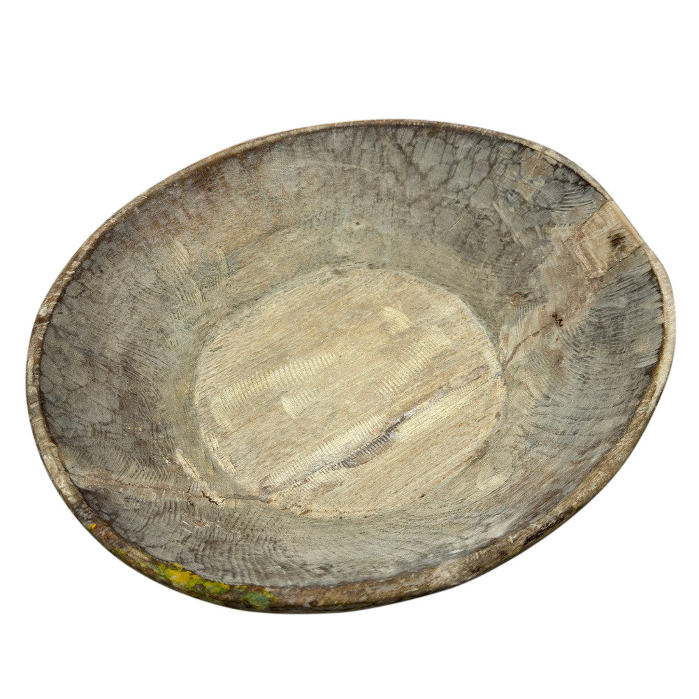 Vintage Wooden Parat Bowl - Medium - Berbere Imports