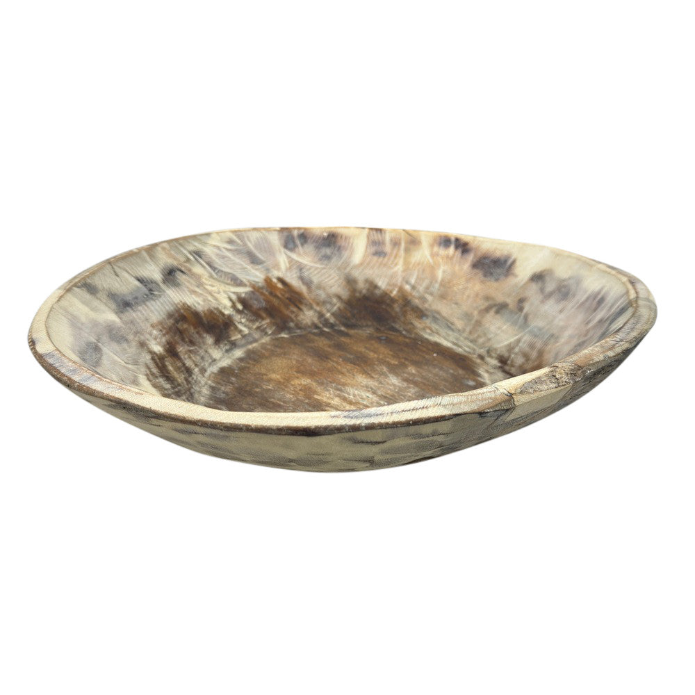 Vintage Wooden Parat Bowl - Medium - Berbere Imports