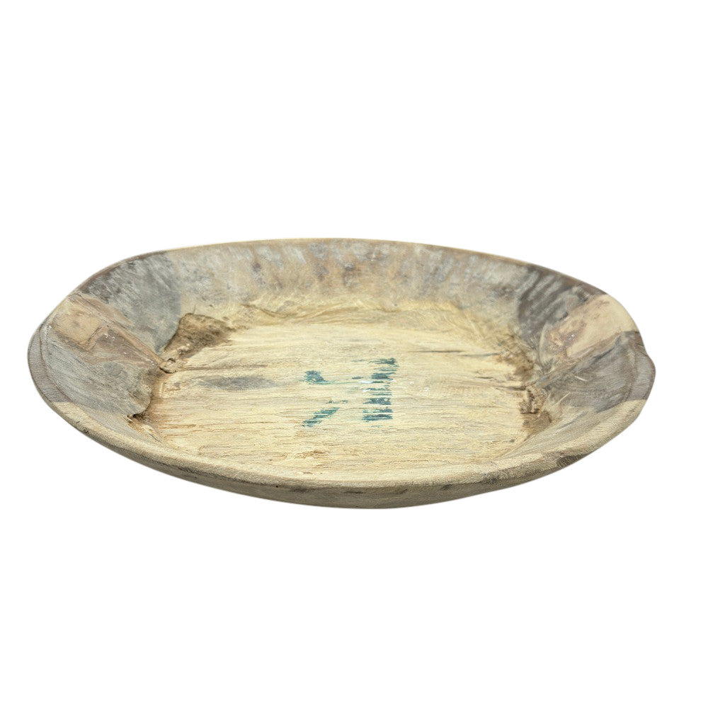 Vintage Wooden Parat Bowl - Medium - Berbere Imports