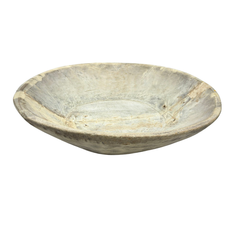 Vintage Wooden Parat Bowl - Medium - Berbere Imports