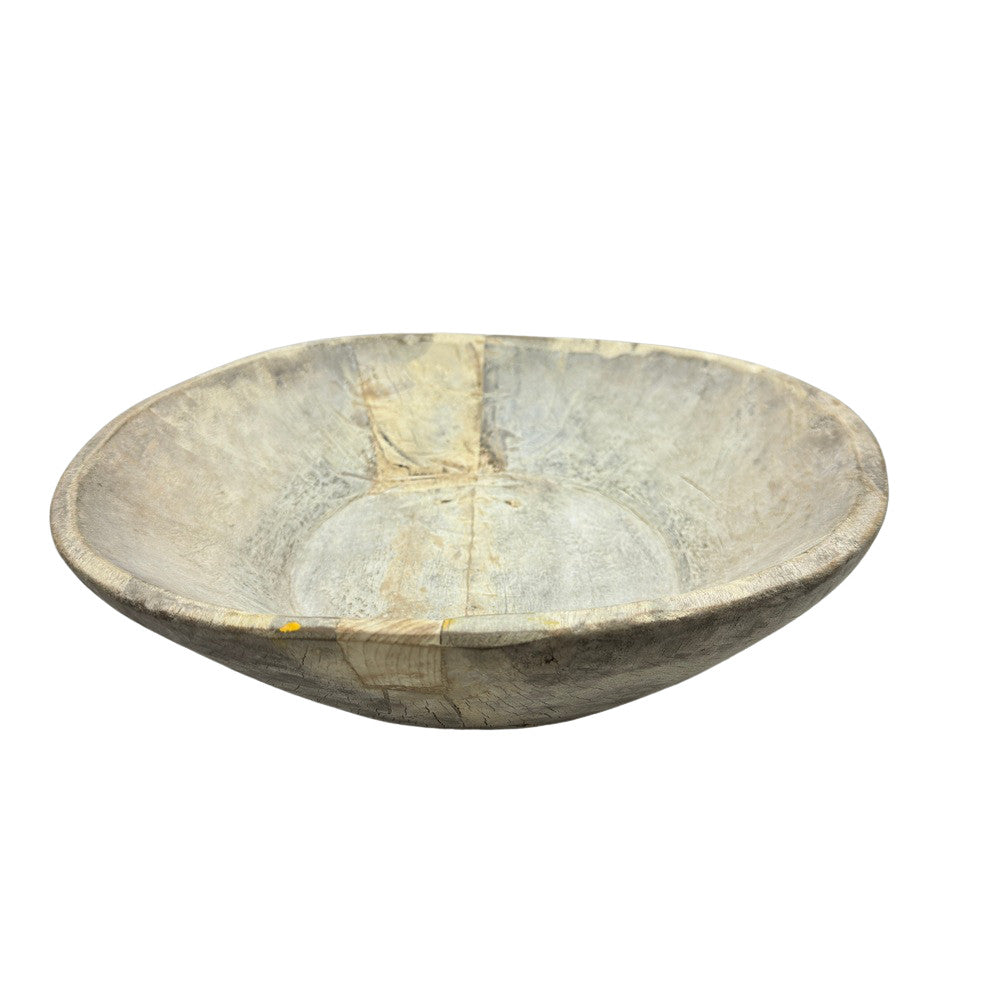 Vintage Wooden Parat Bowl - Medium - Berbere Imports