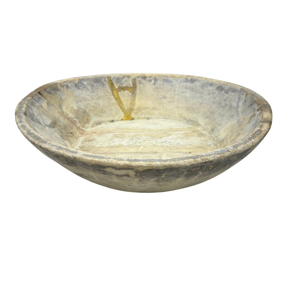 Vintage Wooden Parat Bowl - Medium - Berbere Imports