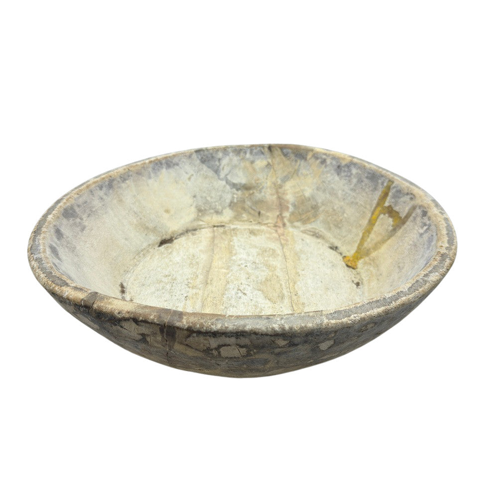 Vintage Wooden Parat Bowl - Medium - Berbere Imports