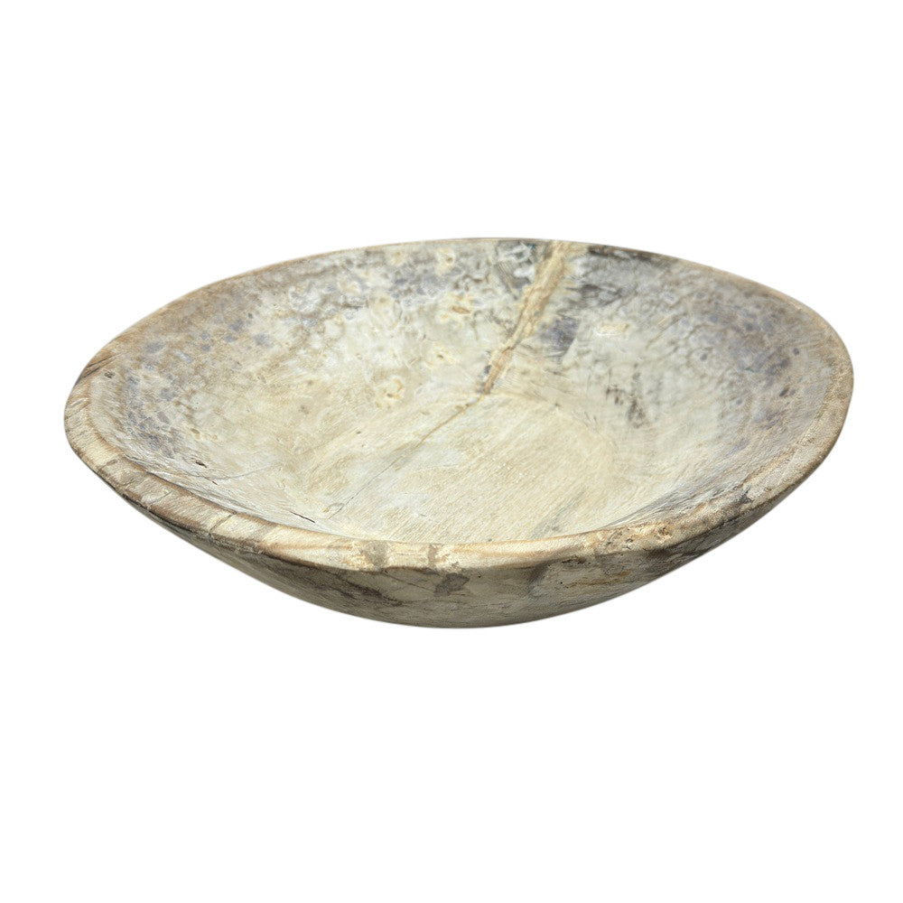 Vintage Wooden Parat Bowl - Medium - Berbere Imports