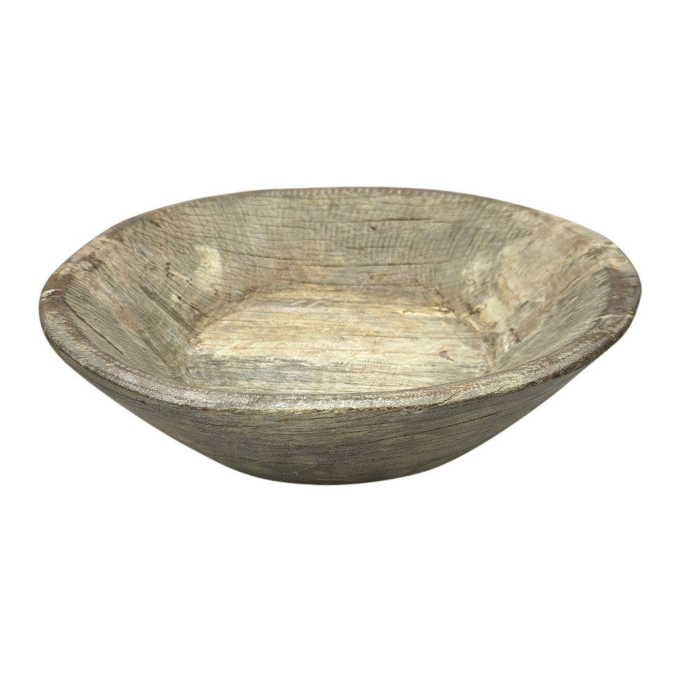 Vintage Wooden Parat Bowl - Medium - Berbere Imports