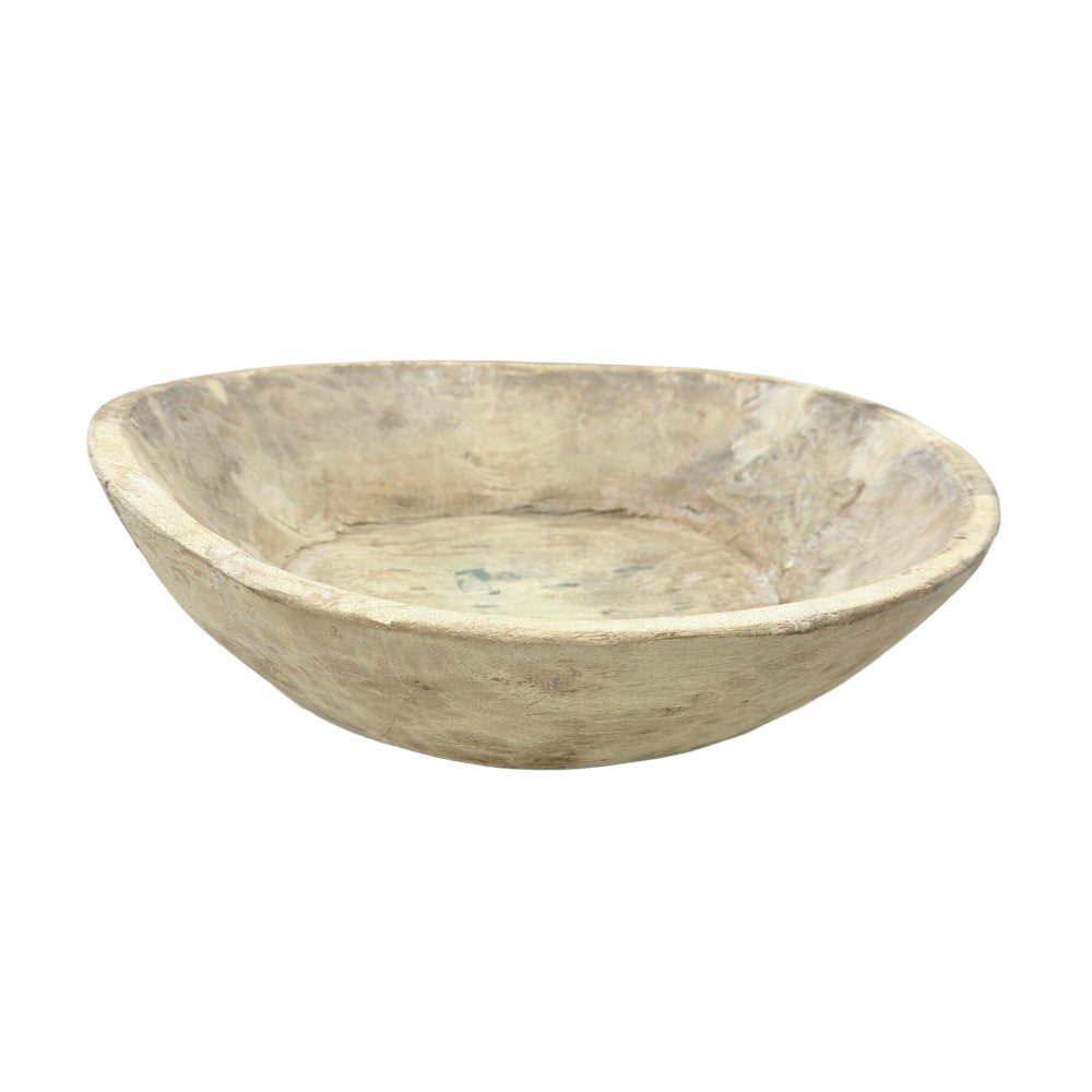 Vintage Wooden Parat Bowl - Berbere Imports