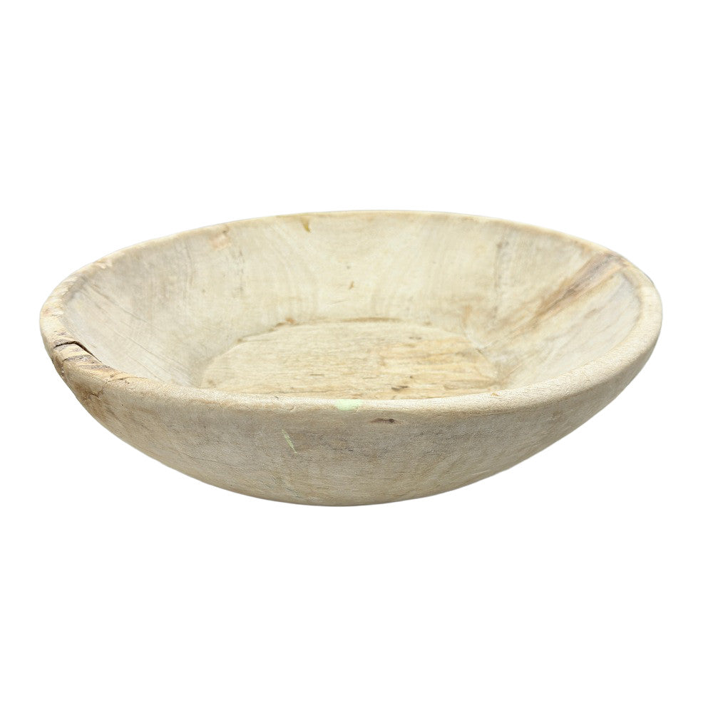 Vintage Wooden Parat Bowl - Berbere Imports