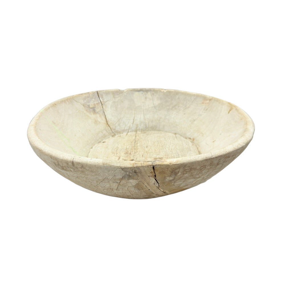 Vintage Wooden Parat Bowl - Berbere Imports
