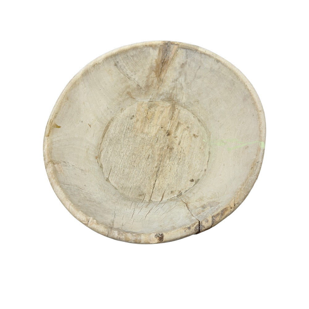 Vintage Wooden Parat Bowl - Berbere Imports