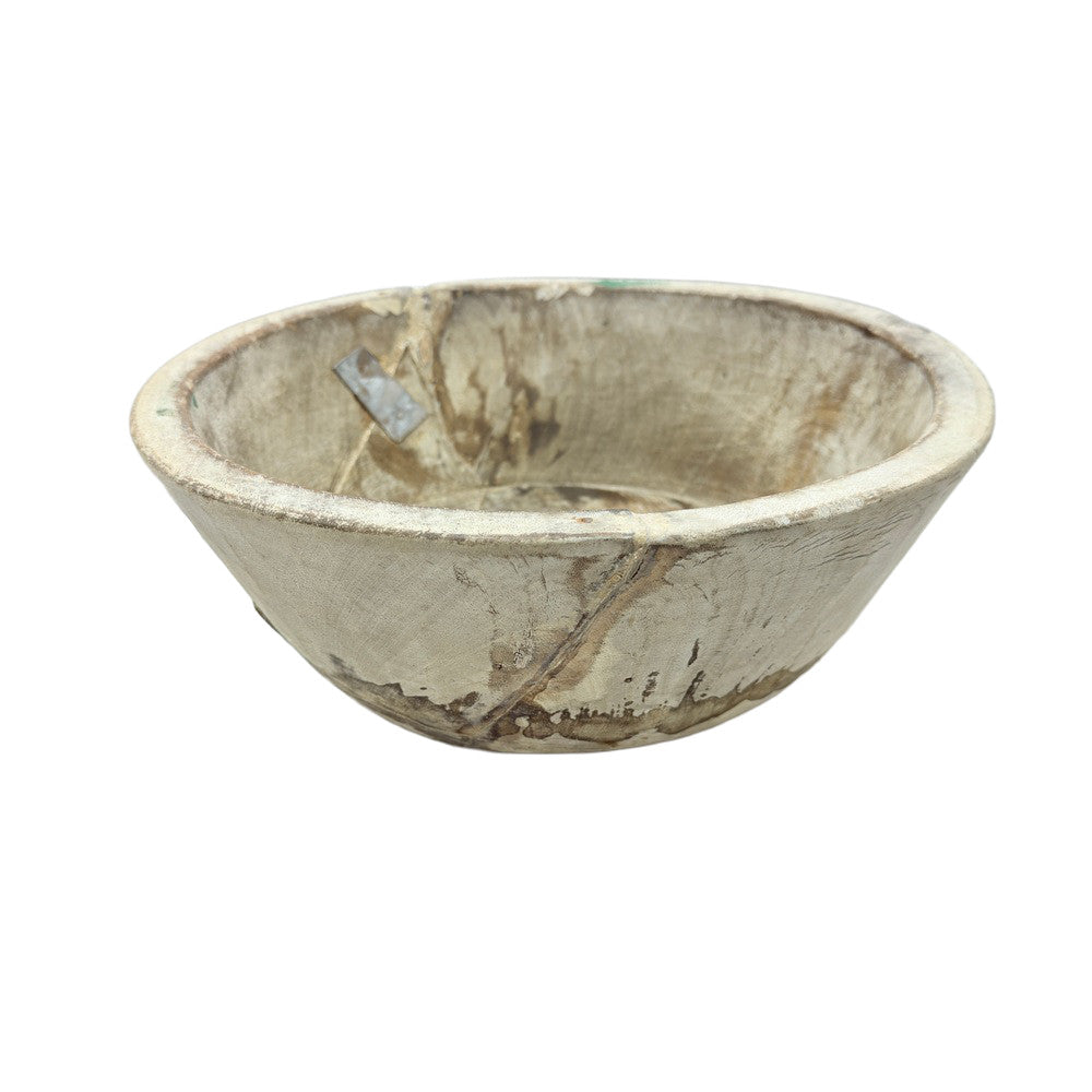 Vintage Wooden Parat Bowl - Berbere Imports