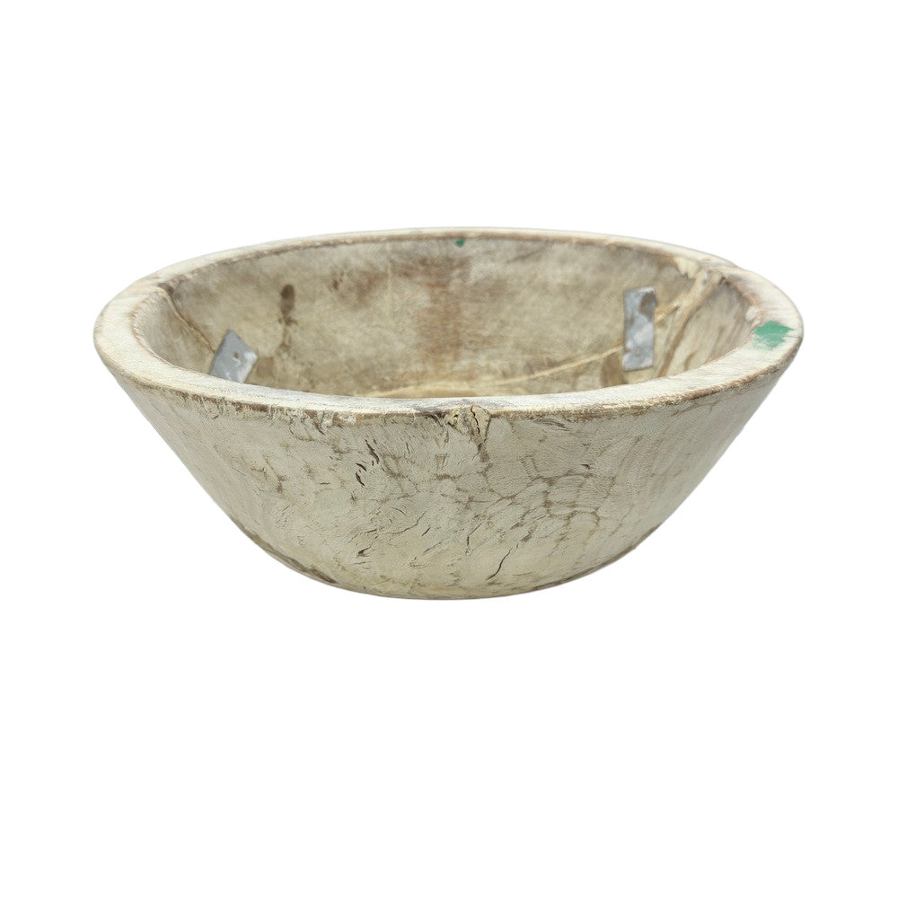 Vintage Wooden Parat Bowl - Berbere Imports
