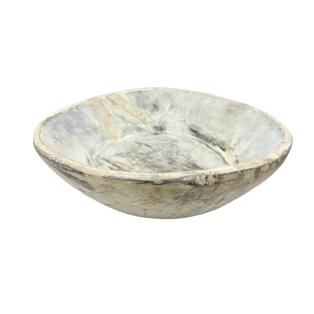 Vintage Wooden Parat Bowl - Berbere Imports