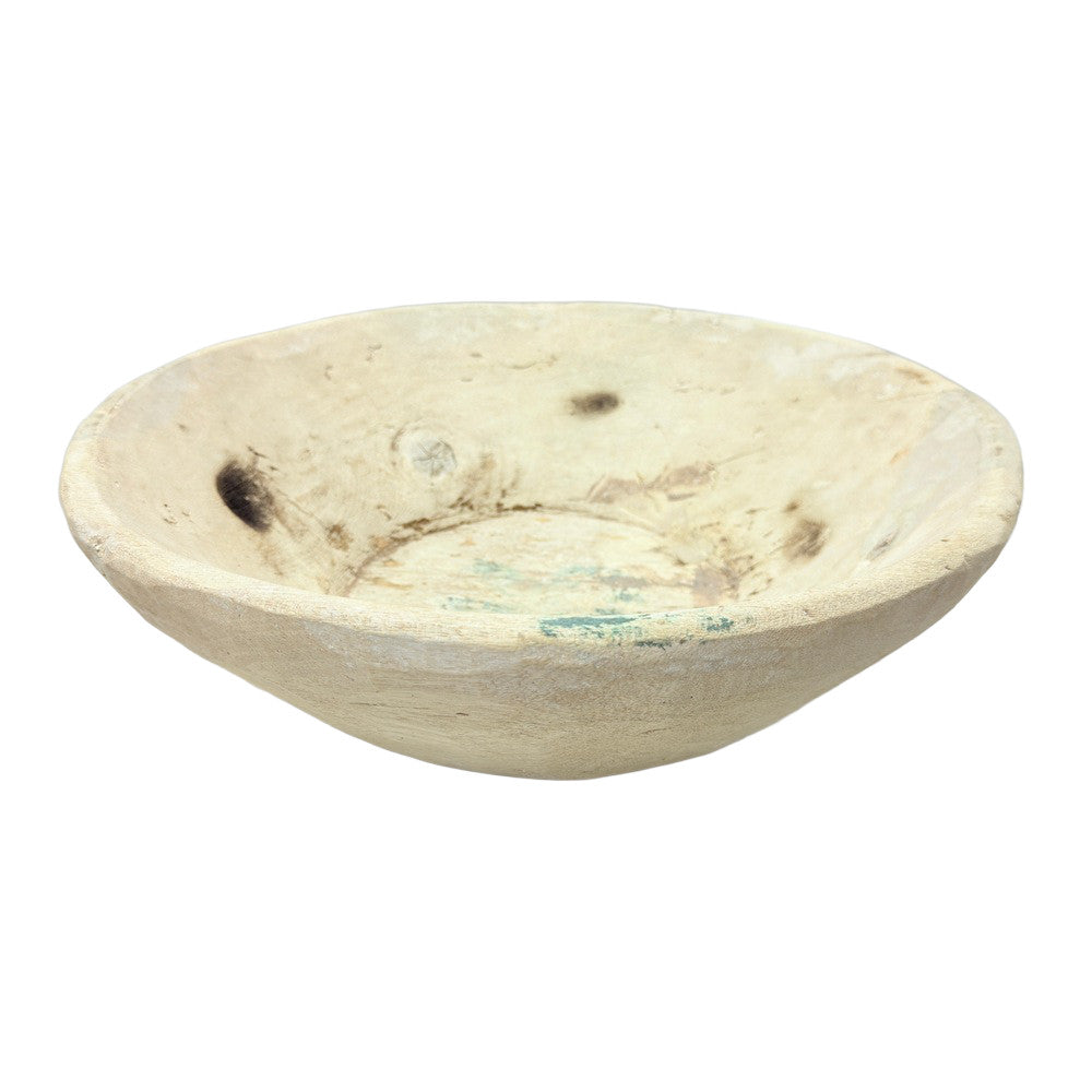 Vintage Wooden Parat Bowl - Berbere Imports
