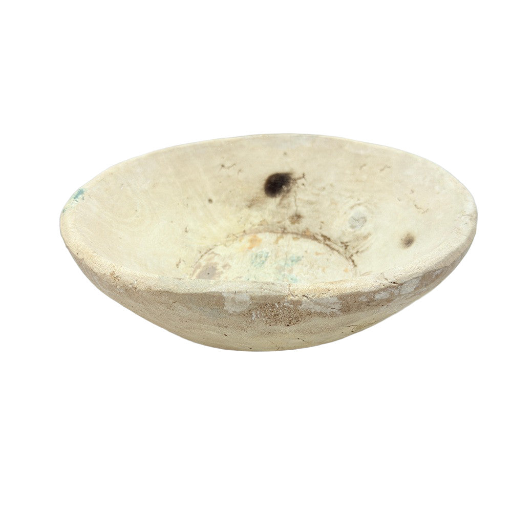 Vintage Wooden Parat Bowl - Berbere Imports