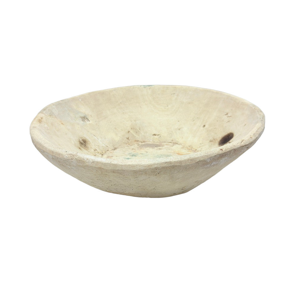Vintage Wooden Parat Bowl - Berbere Imports