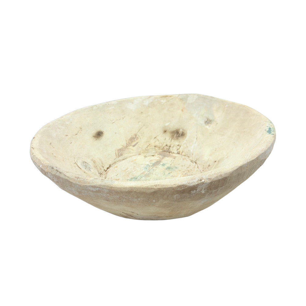 Vintage Wooden Parat Bowl - Berbere Imports