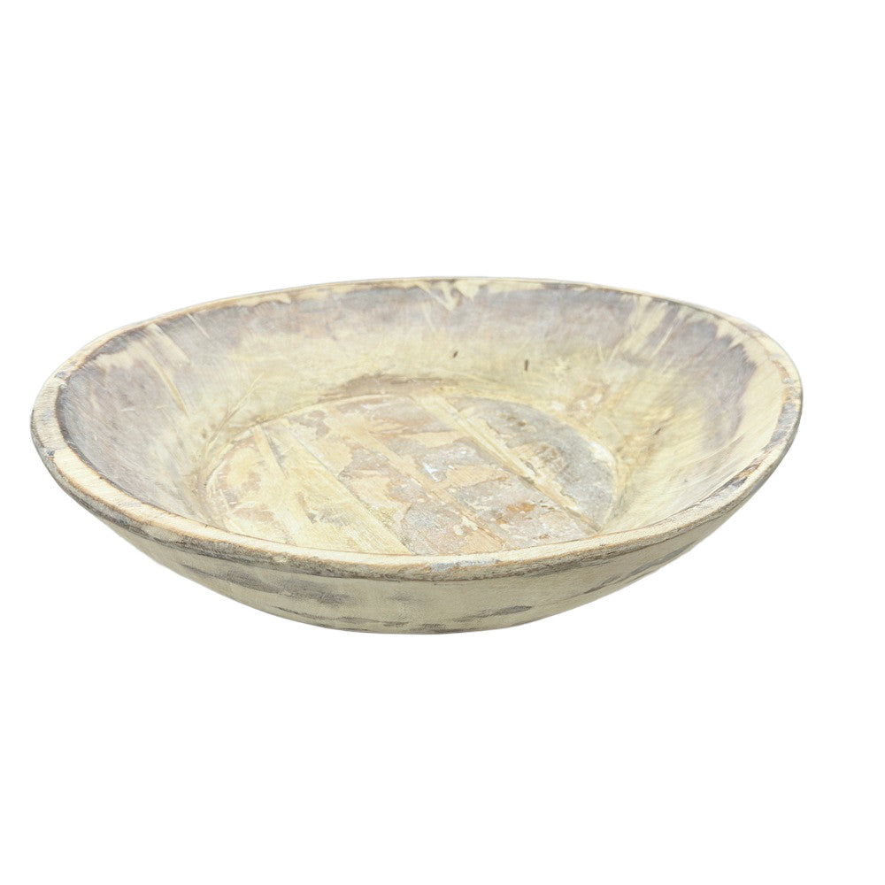 Vintage Wooden Parat Bowl - Berbere Imports