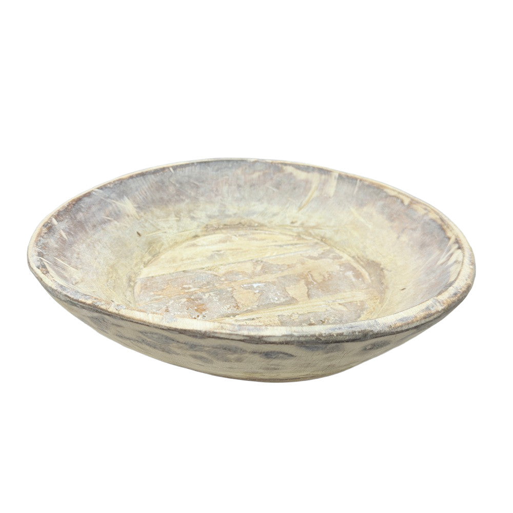 Vintage Wooden Parat Bowl - Berbere Imports