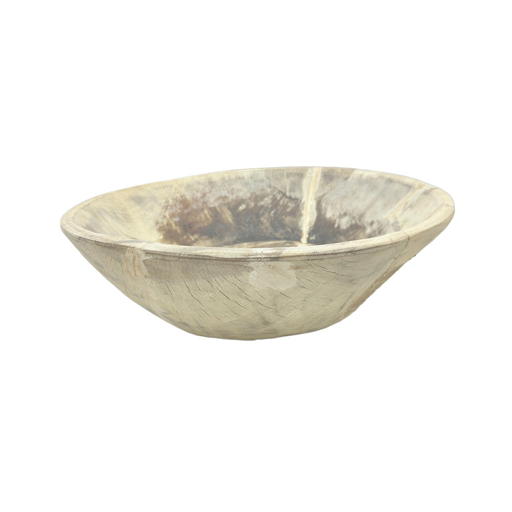 Vintage Wooden Parat Bowl - Berbere Imports