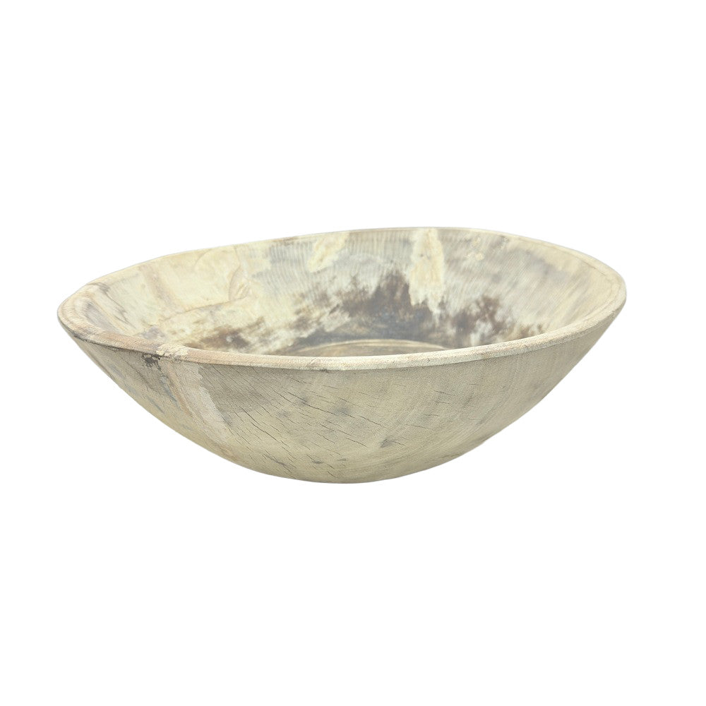 Vintage Wooden Parat Bowl - Berbere Imports