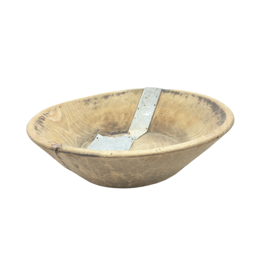 Vintage Wooden Parat Bowl - Berbere Imports