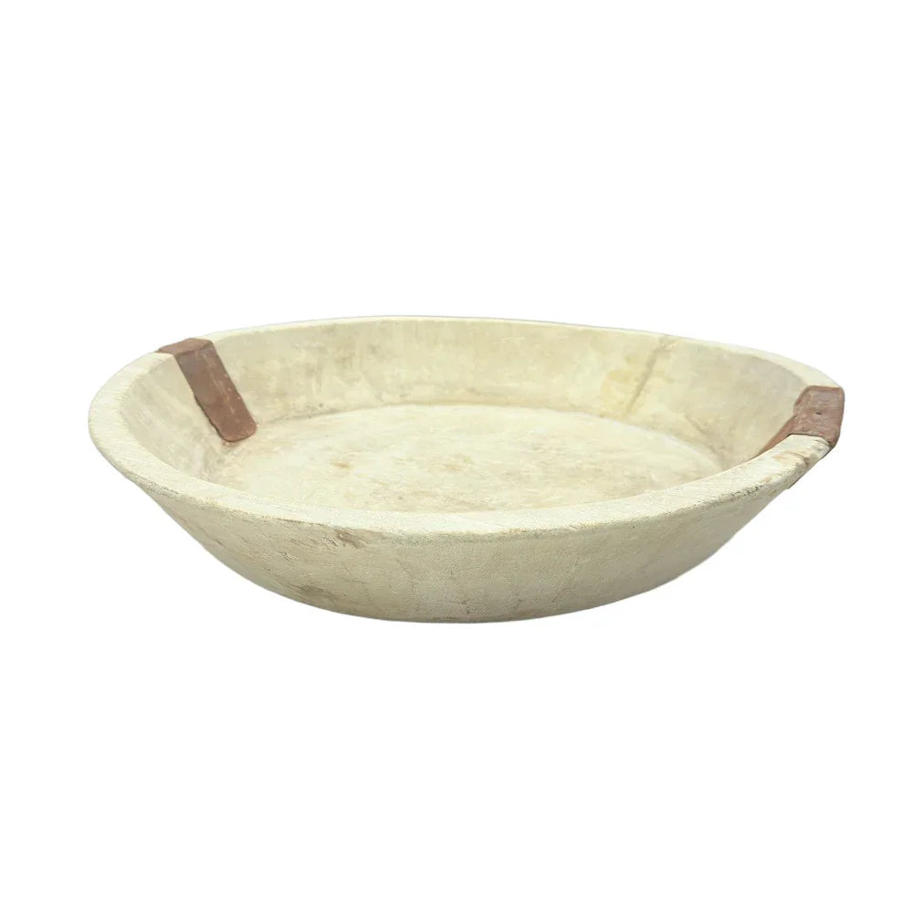 Vintage Wooden Parat Bowl - Berbere Imports