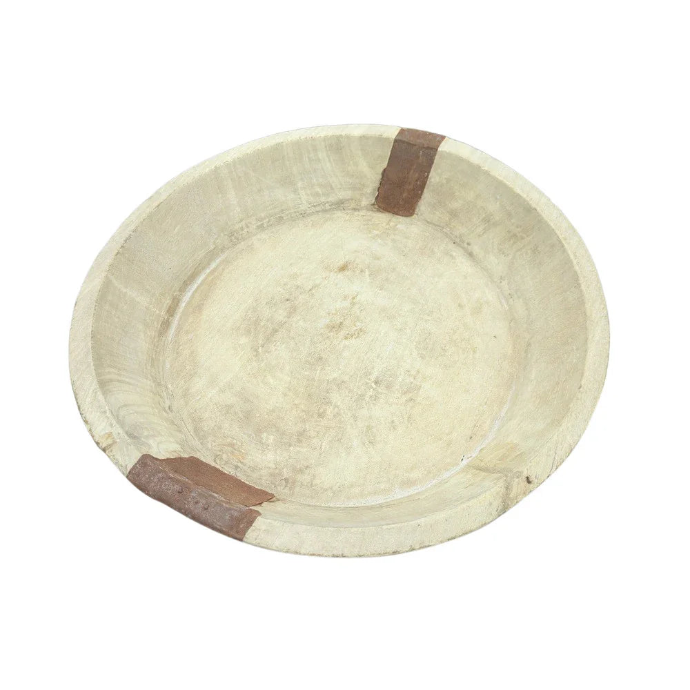 Vintage Wooden Parat Bowl - Berbere Imports