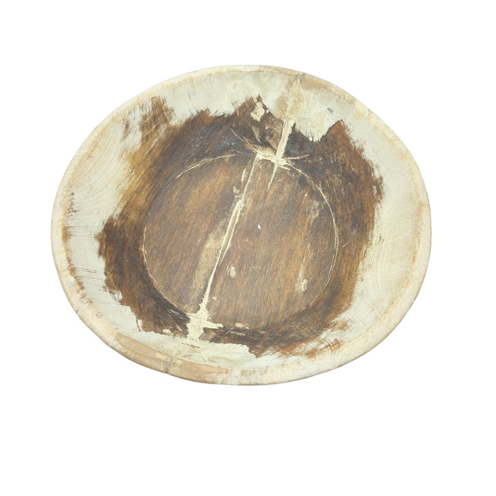 Vintage Wooden Parat Bowl - Berbere Imports