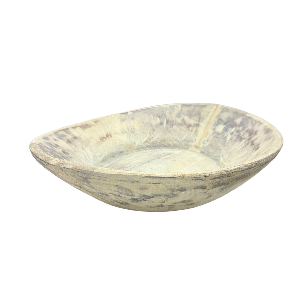 Vintage Wooden Parat Bowl - Berbere Imports