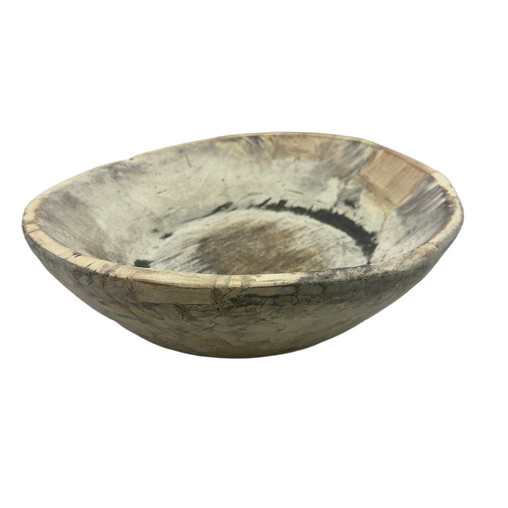 Vintage Wooden Parat Bowl - Berbere Imports