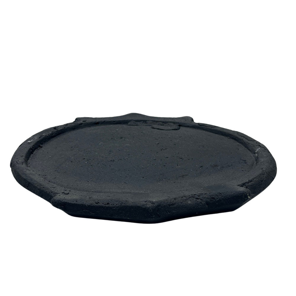 Black Terracotta Plate - Berbere Imports