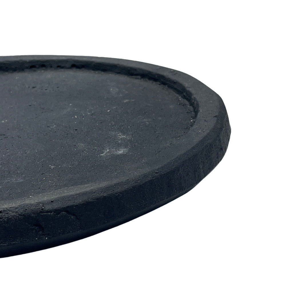 Black Terracotta Plate - Berbere Imports