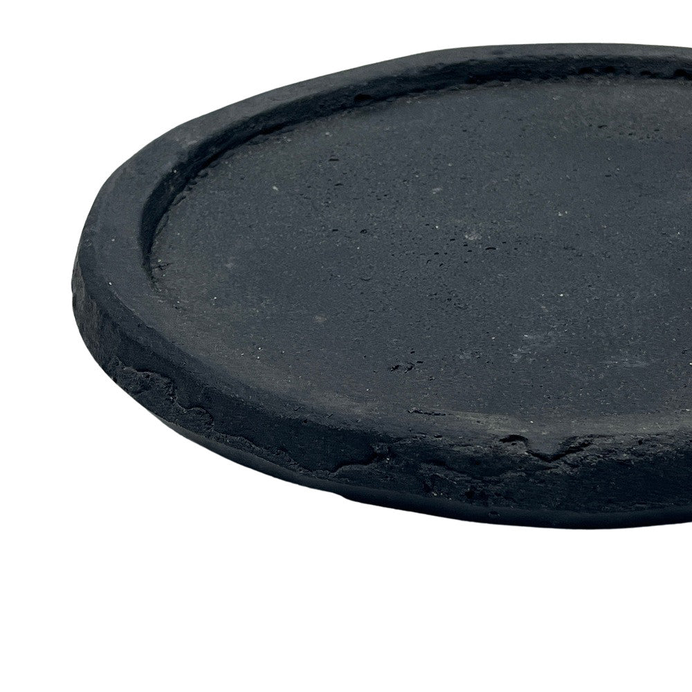 Black Terracotta Plate - Berbere Imports