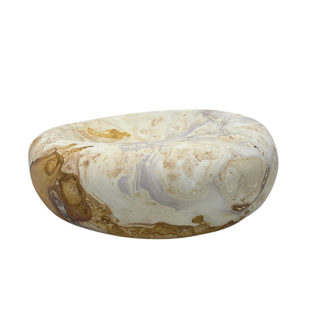 Marble Shallow Dish - Berbere Imports