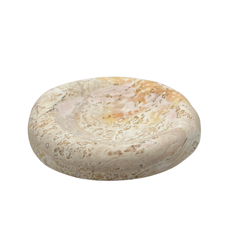 Marble Shallow Dish - Berbere Imports