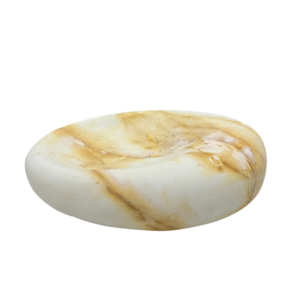 Marble Shallow Dish - Berbere Imports