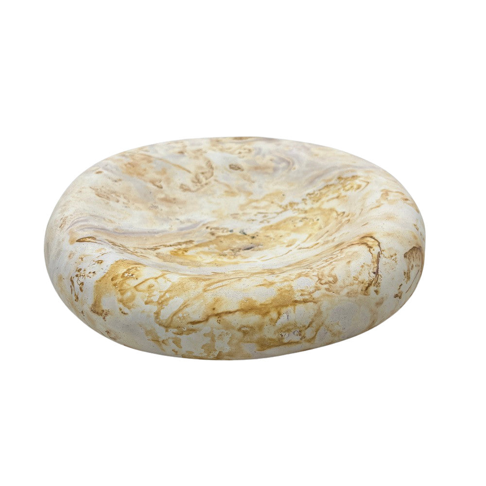 Marble Shallow Dish - Berbere Imports