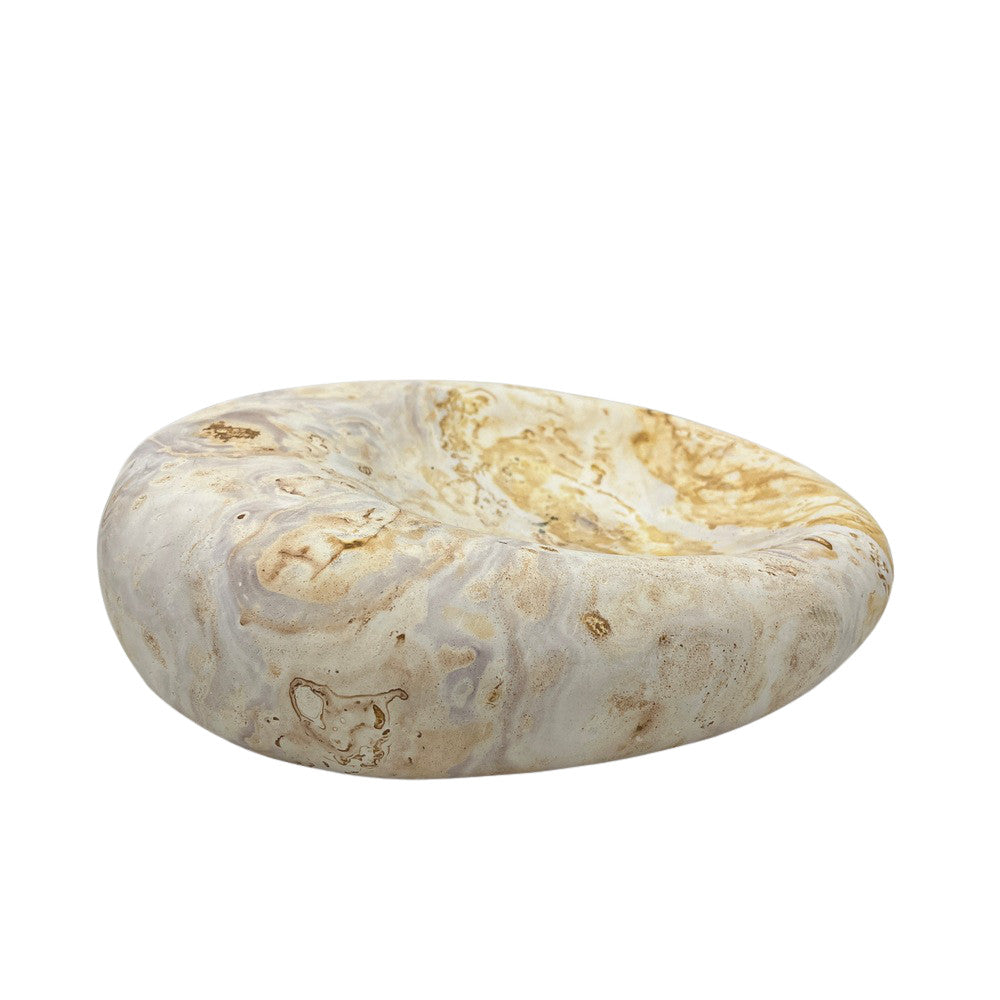 Marble Shallow Dish - Berbere Imports