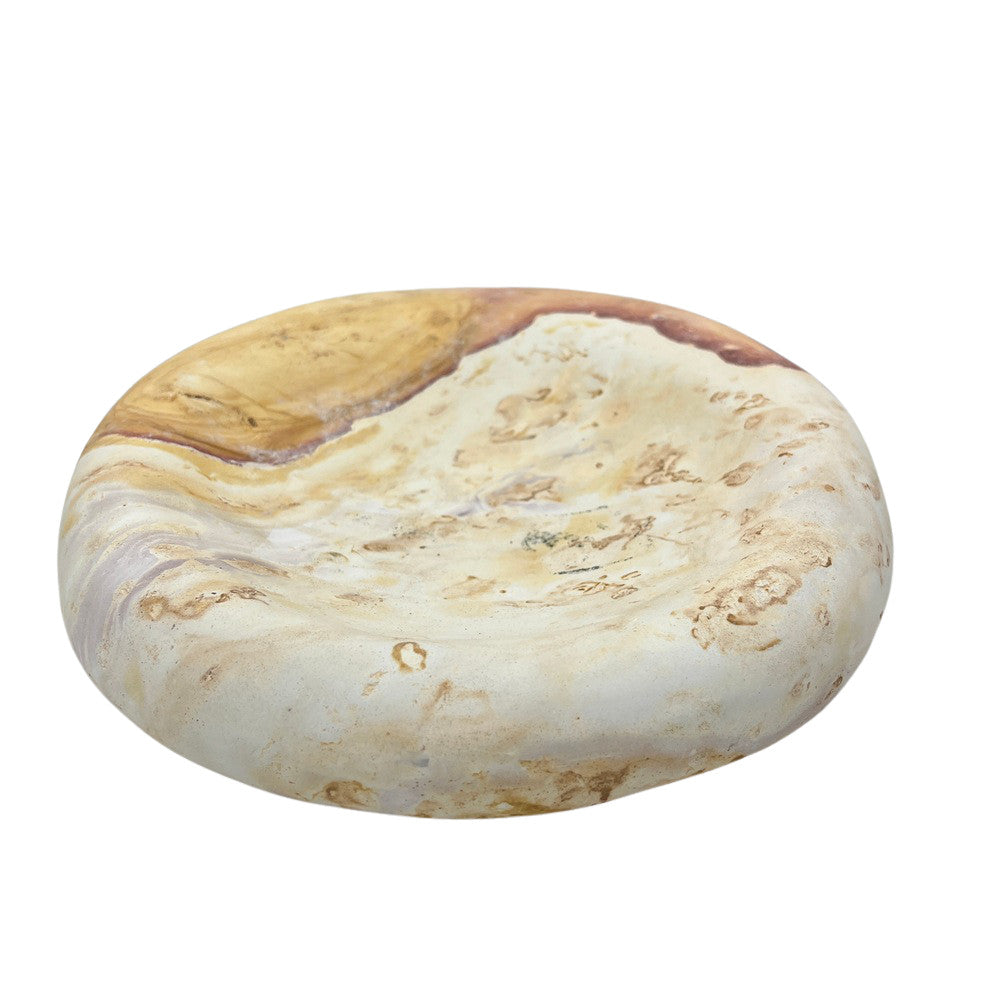 Marble Shallow Dish - Berbere Imports