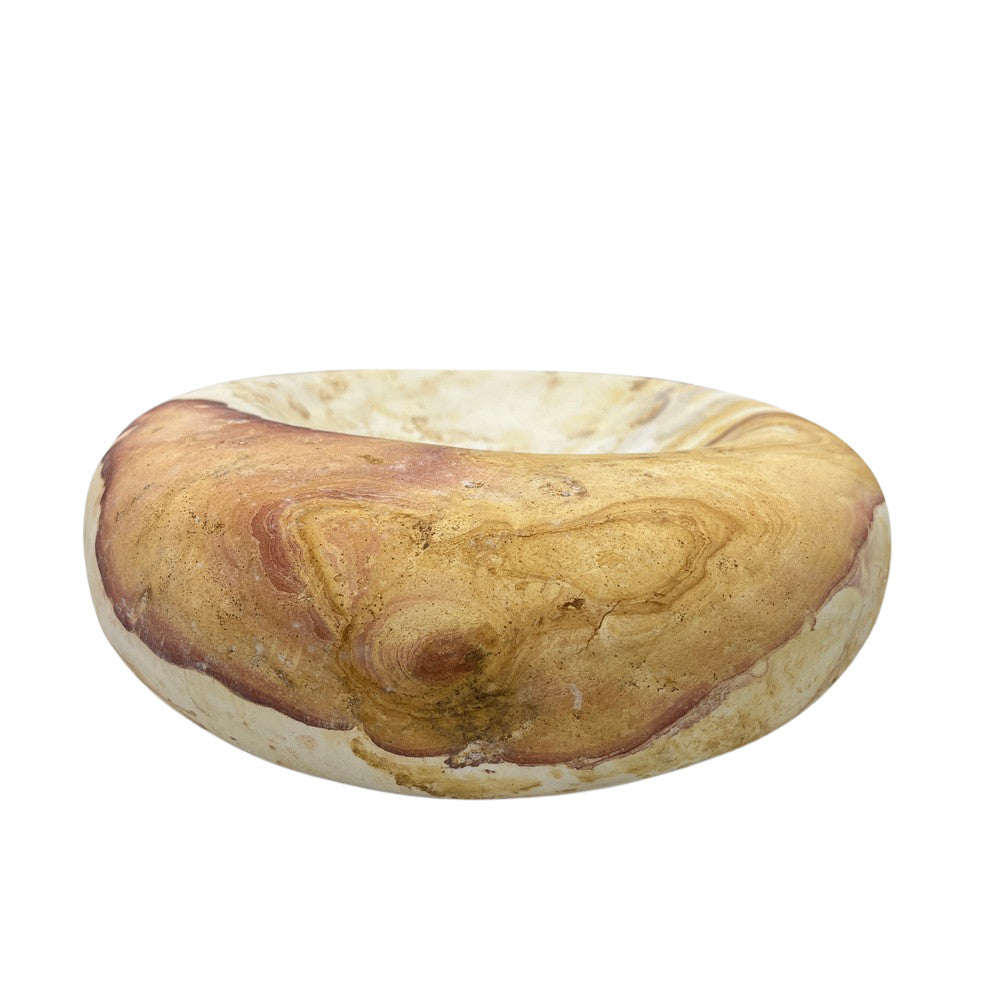 Marble Shallow Dish - Berbere Imports