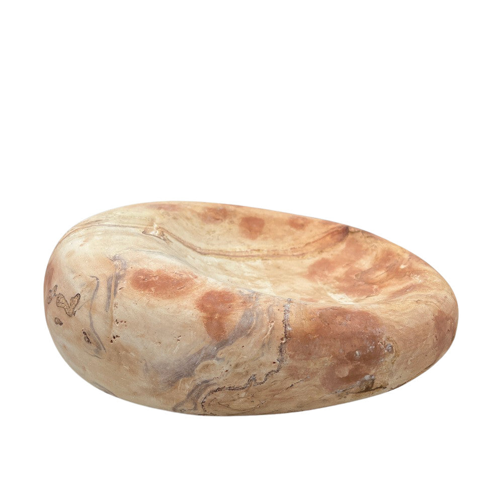 Marble Shallow Dish - Berbere Imports