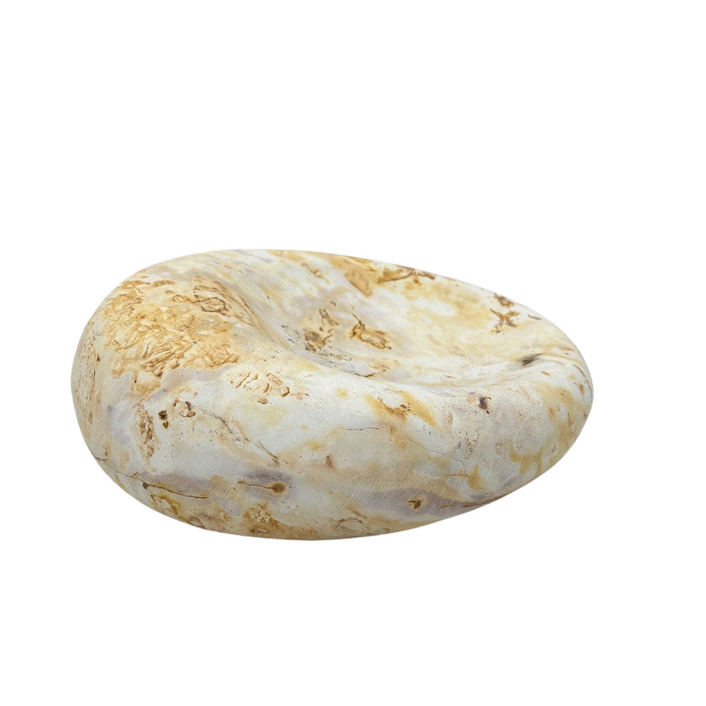 Marble Shallow Dish - Berbere Imports