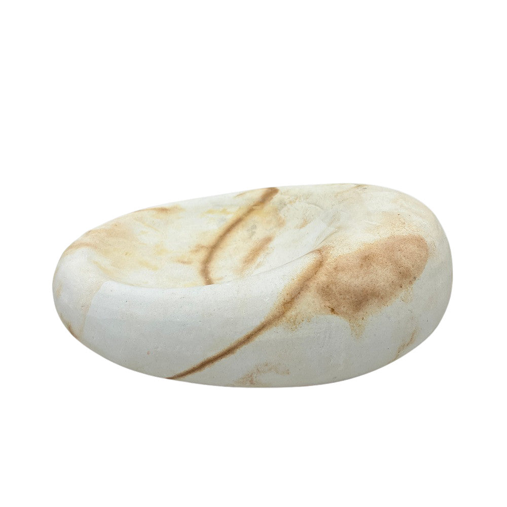 Marble Shallow Dish - Berbere Imports