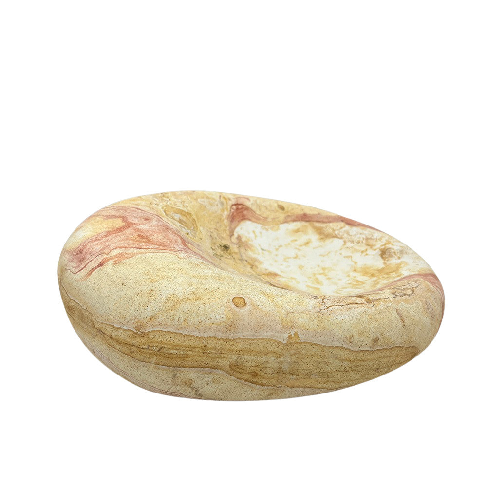 Marble Shallow Dish - Berbere Imports